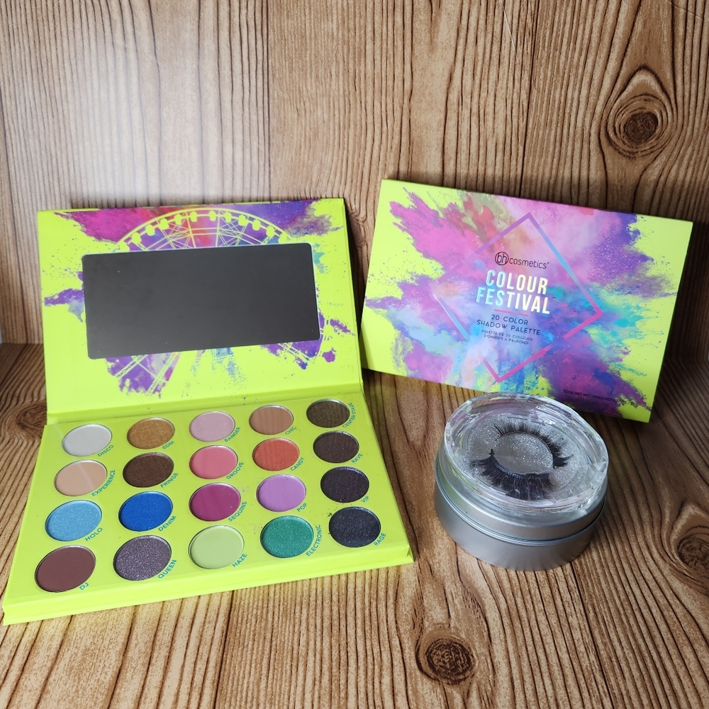 BH Cosmetics Colour Festival Palette NEWβ with Freebies